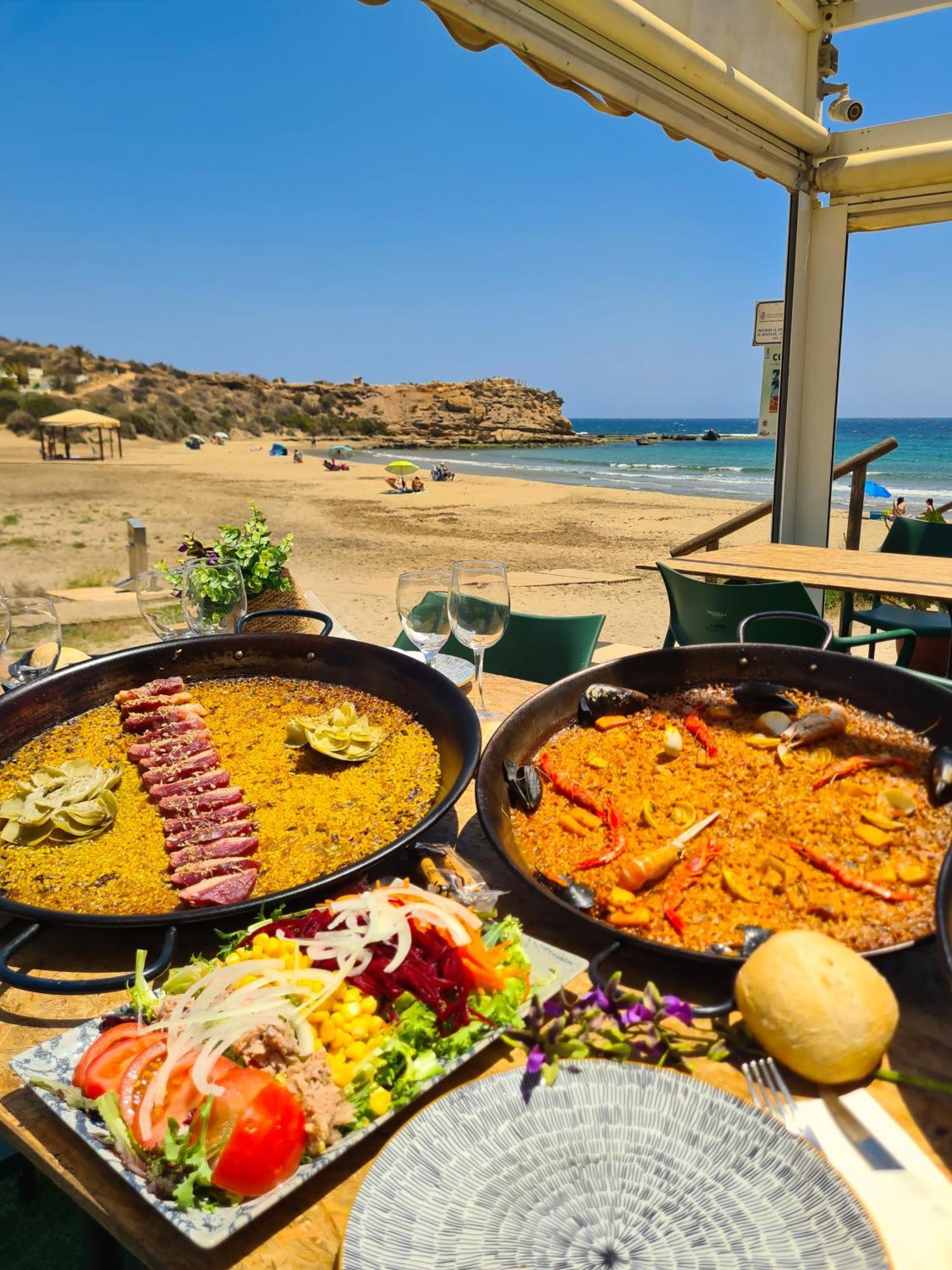 Maxcaly Playa Hotel Águilas Eksteriør billede